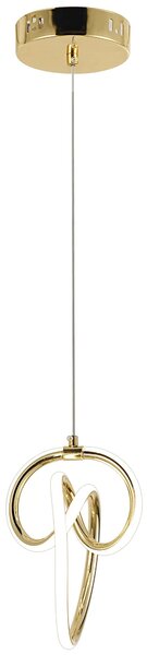 Viseča LED svetilka LHJ092-1CP Gold