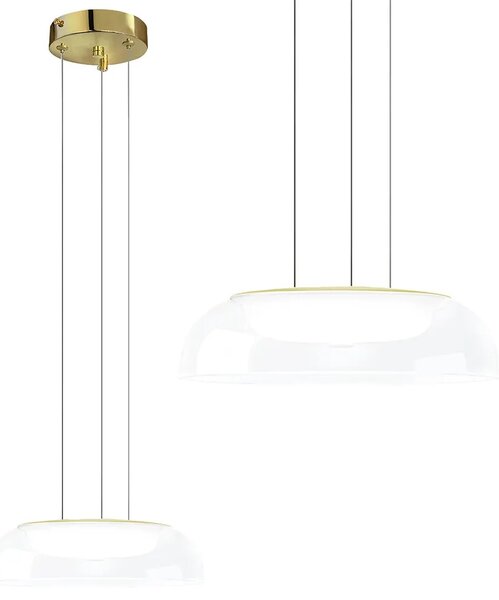 Viseča LED svetilka APP1691-1PC Gold