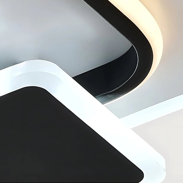 Stropna svetilka LHJ079-C BLACK/WHITE LED