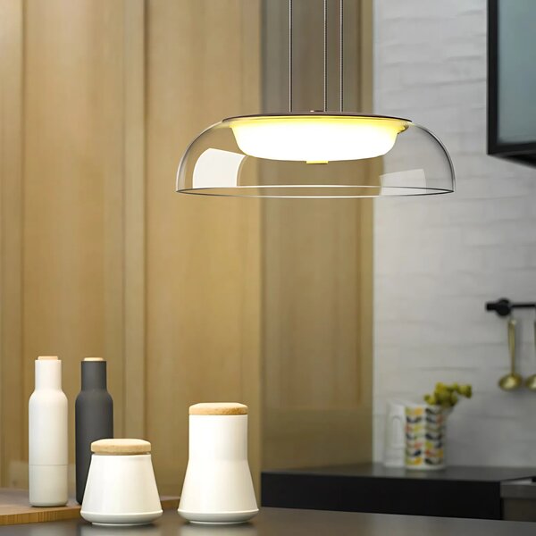 Viseča LED svetilka APP1691-1PC Gold
