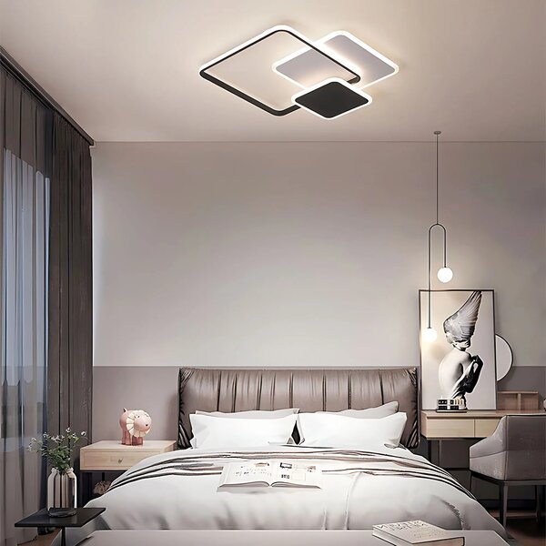 Stropna svetilka LHJ079-C BLACK/WHITE LED
