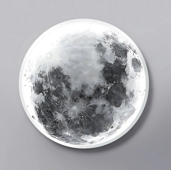 Stropna svetilka APP1806-CW Moon LED White