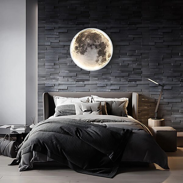 Stropna svetilka APP1806-CW Moon LED White