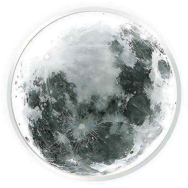 Stropna svetilka APP1806-CW Moon LED White
