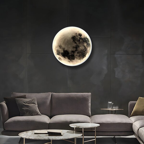 Stropna svetilka APP1806-CW Moon LED White