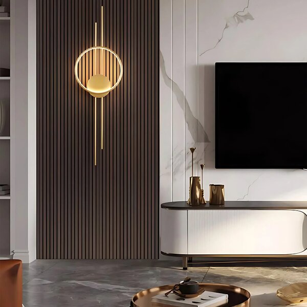 STENSKA SVETILKA LED APP1781-W BRUSH GOLD