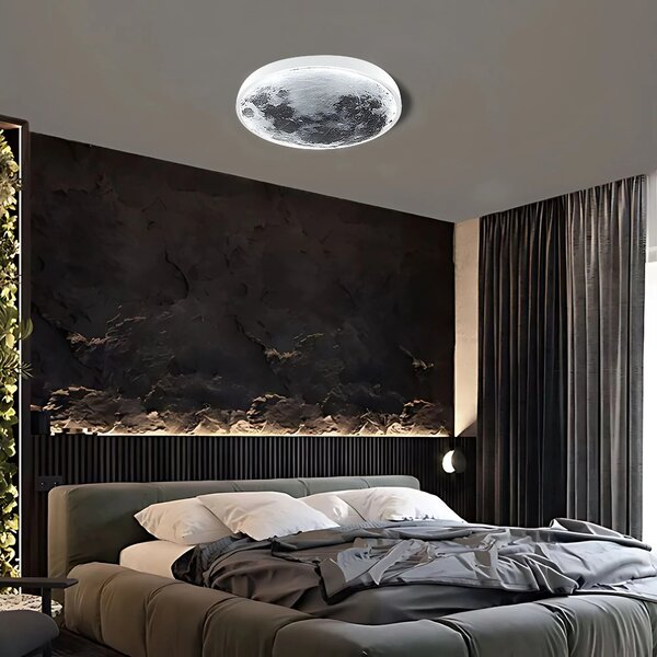 Stropna svetilka APP1806-CW Moon LED White