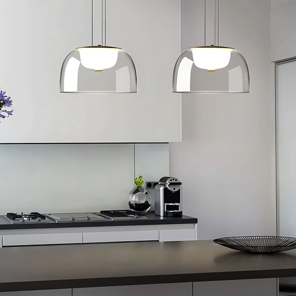 Viseča LED svetilka APP1690-1PC B Gold