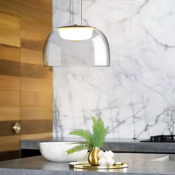 Viseča LED svetilka APP1690-1PC B Gold