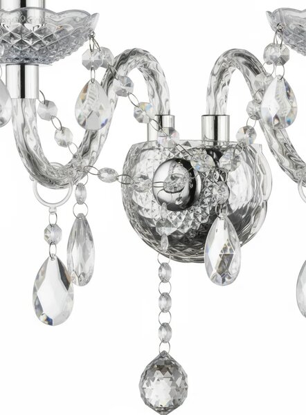 Stenska svetilka EBT017-2W Transparent