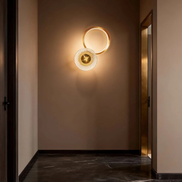 STENSKA SVETILKA LED LHJ071-W Brush Gold