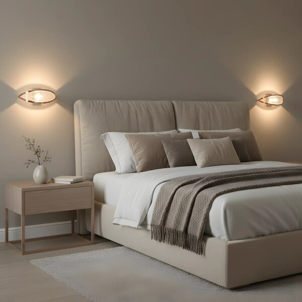 Stenska svetilka LED G137-W Rose Gold