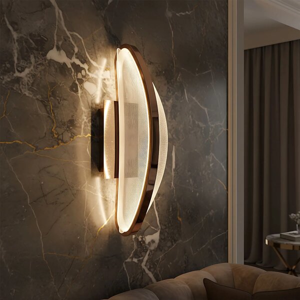 Stenska svetilka LED G125-W Rose Gold