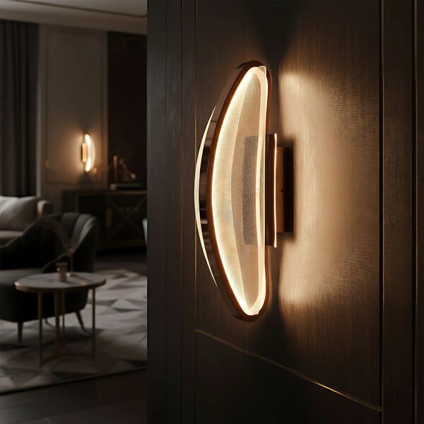 Stenska svetilka LED G125-W Rose Gold