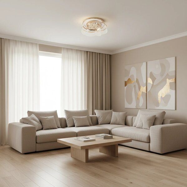 Stropna svetilka G139-C GOLD LED