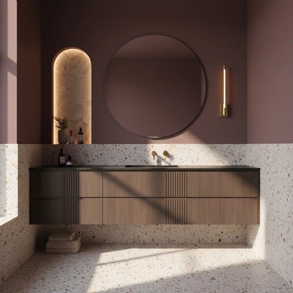 Stenska svetilka LED APP1799-W Gold