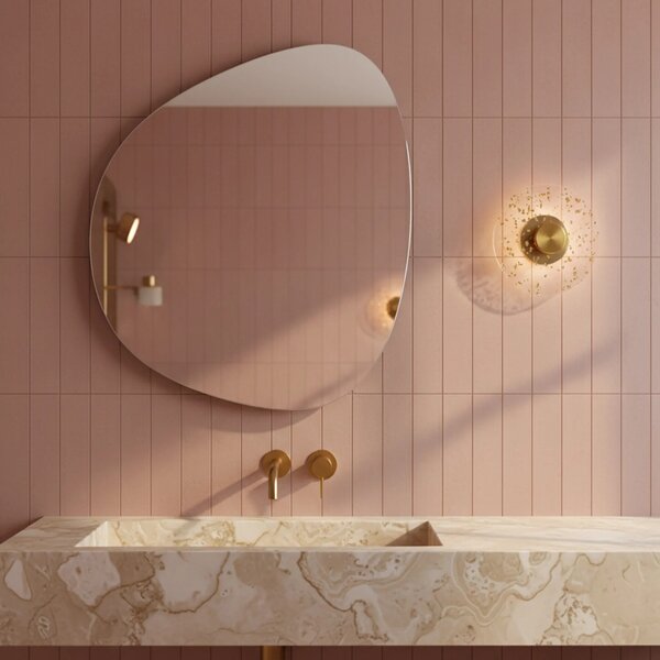 Stenska svetilka LED APP1795-W Brush Gold
