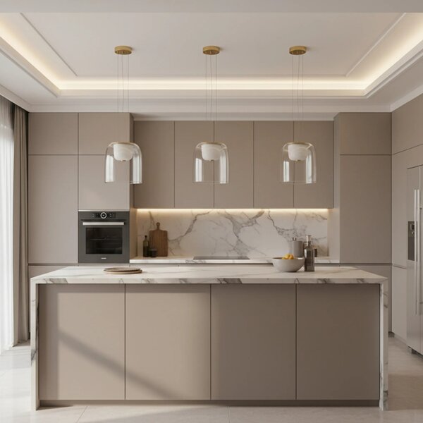 Viseča LED svetilka APP1689-1PC A Gold