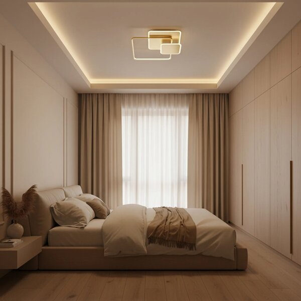 Stropna svetilka APP1713-C GOLD LED