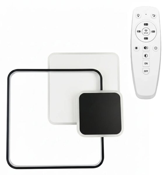 Stropna svetilka APP1712-C BLACK LED