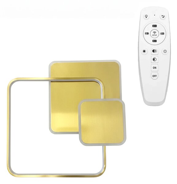 Stropna svetilka APP1714-C Brush Gold LED