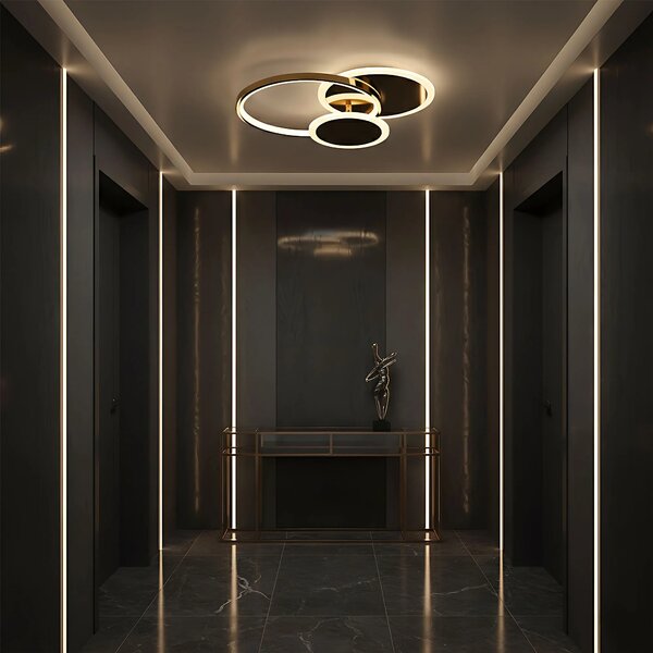 Stropna svetilka APP1710-C Gold LED
