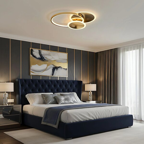 Stropna svetilka APP1710-C Gold LED