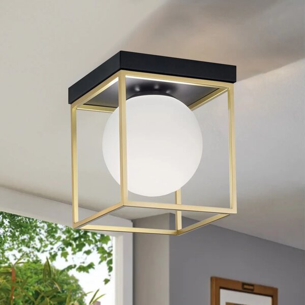 Stropna svetilka plafon APP1166-1C Gold White