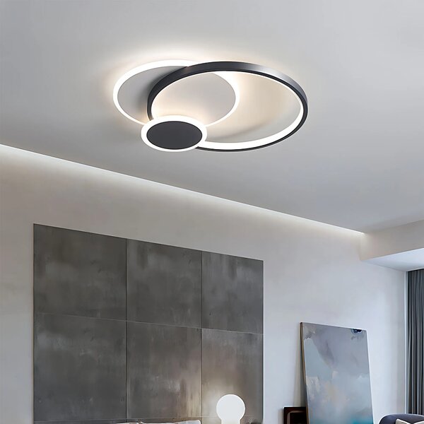 Stropna svetilka APP1709-C Black LED