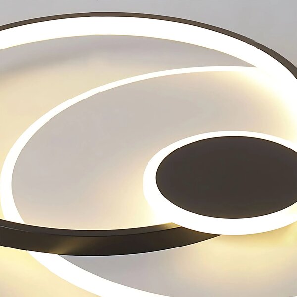 Stropna svetilka APP1709-C Black LED