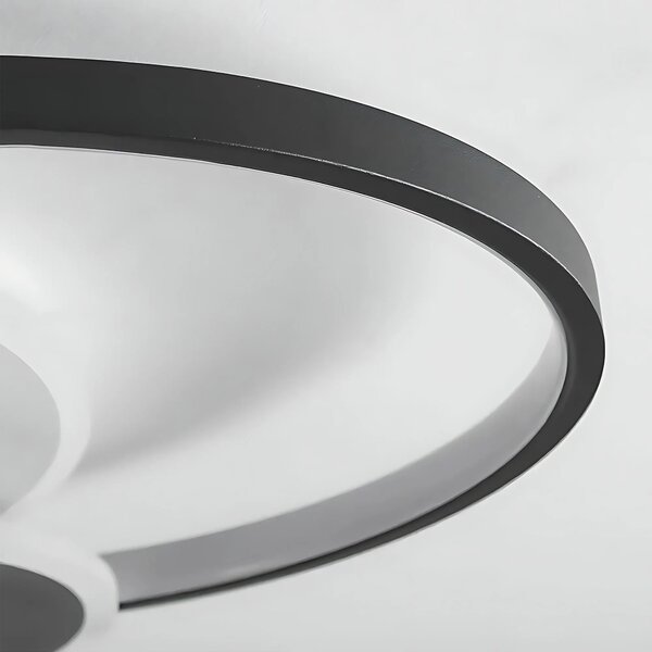 Stropna svetilka APP1709-C Black LED