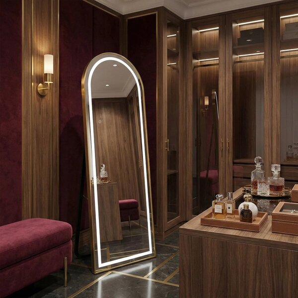 Ogledalo LED Orbit 60x170cm Brush Gold