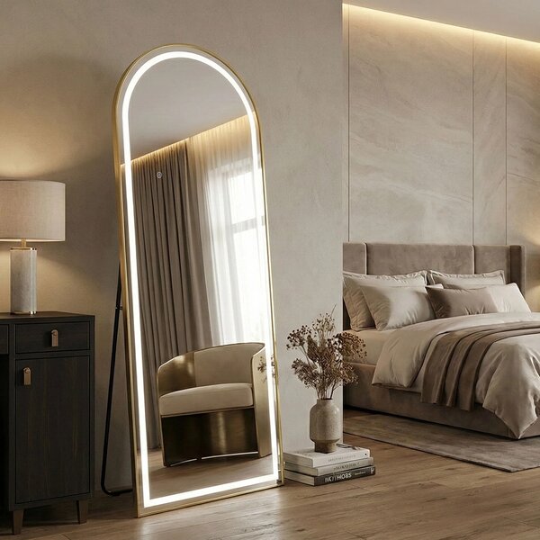 Ogledalo LED Orbit 60x170cm Brush Gold