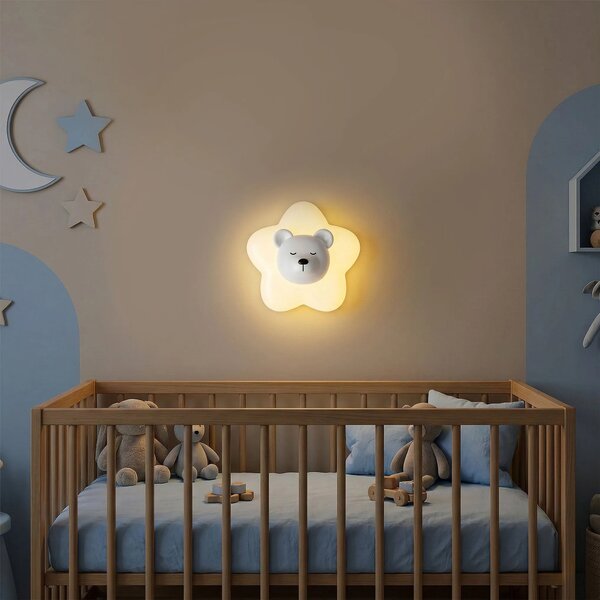 STENSKA SVETILKA LED G181-W WHITE BEAR
