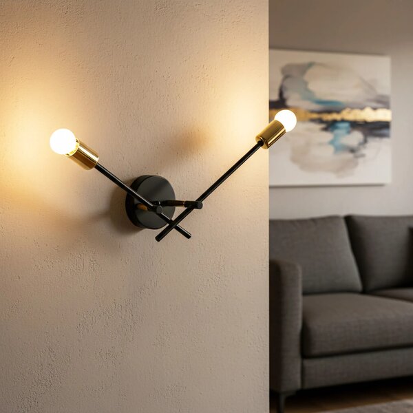 STENSKA SVETILKA APP1119-2W Black
