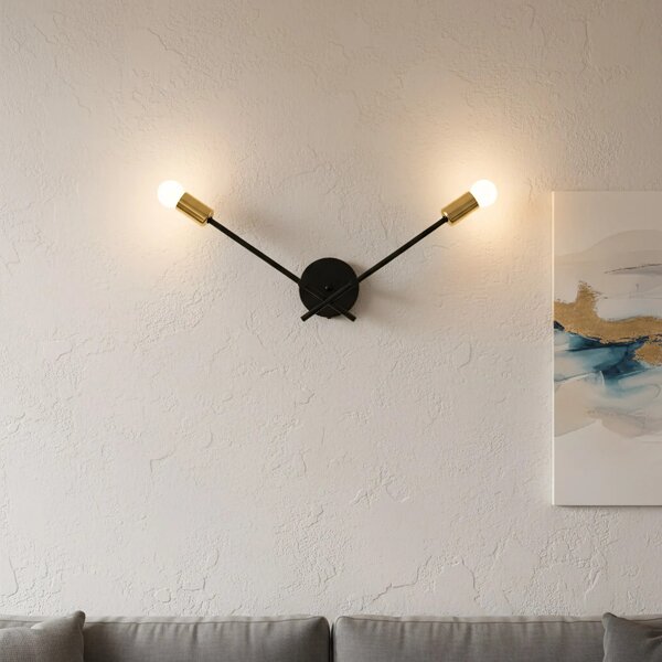 STENSKA SVETILKA APP1119-2W Black