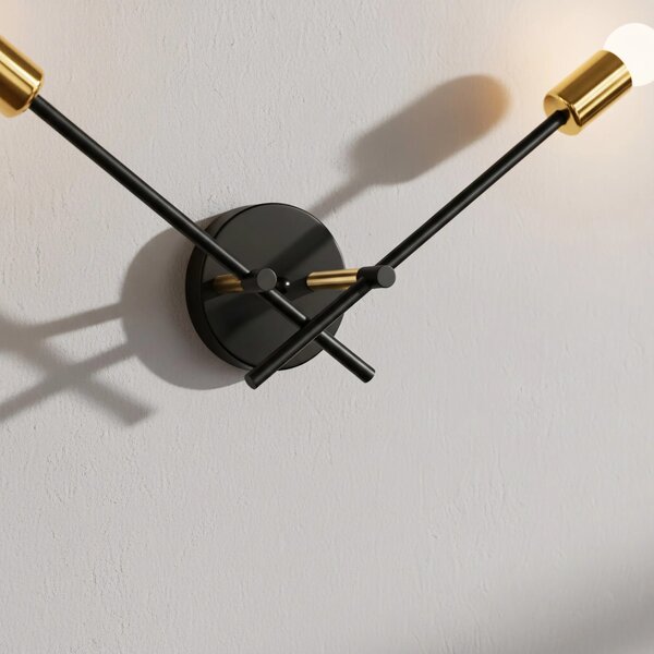 STENSKA SVETILKA APP1119-2W Black