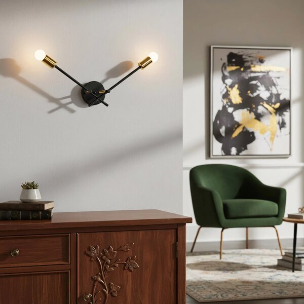 STENSKA SVETILKA APP1119-2W Black