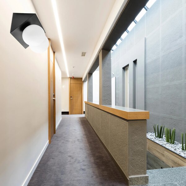 Stenska svetilka APP1230-2W Black