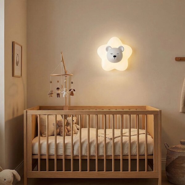 STENSKA SVETILKA LED G181-W WHITE BEAR
