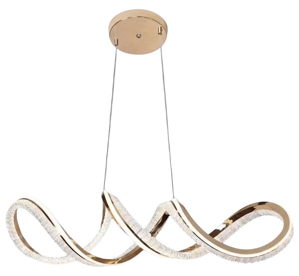 VISEČA STROPNA SVETILKA G154-CP GOLD