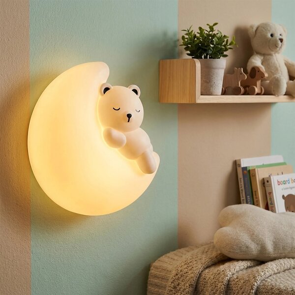 LED STENSKA SVETILKA G180-W MEDVED NA LUNI
