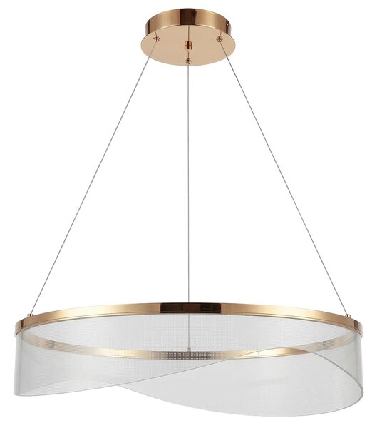 VISEČA STROPNÁ SVETILKA G144-CP 40 GOLD
