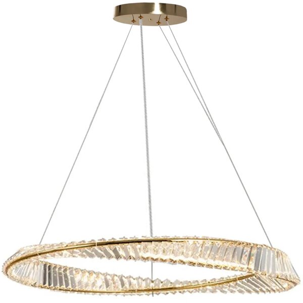 KRISTALNA STROPNA SVETILKA POD VODSTVOM APP1202-CP