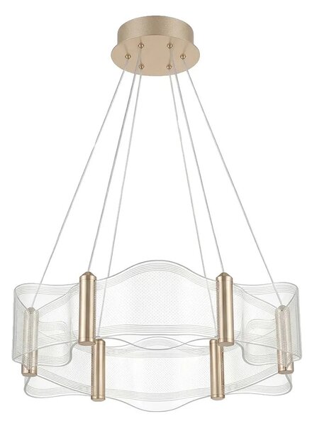 VISEČA STROPNÁ SVETILKA G151-CP GOLD