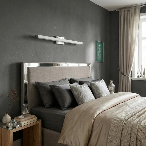Stenska svetilka LED 80CM APP1847-1W CHROM
