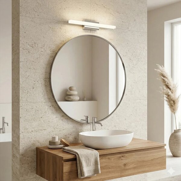 Stenska svetilka LED 42CM APP1845-1W CHROM