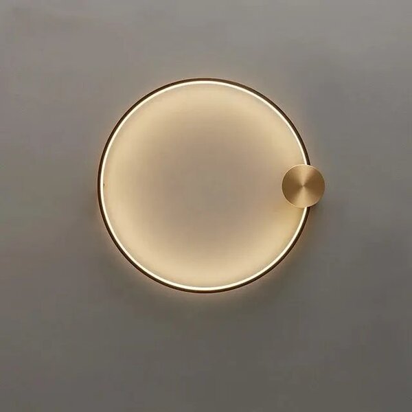 Stenska svetilka LED APP1391-CW OLD GOLD 50cm