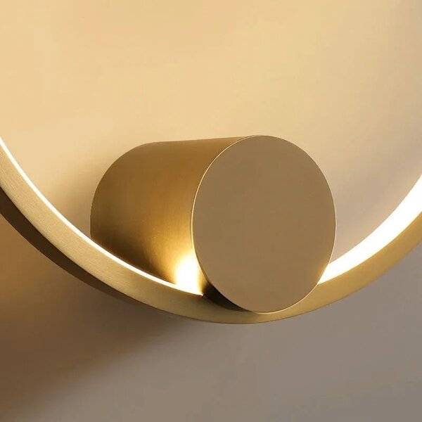 Stenska svetilka LED APP1391-CW OLD GOLD 50cm