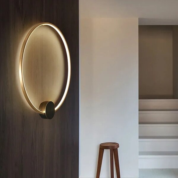 Stenska svetilka LED APP1391-CW OLD GOLD 50cm